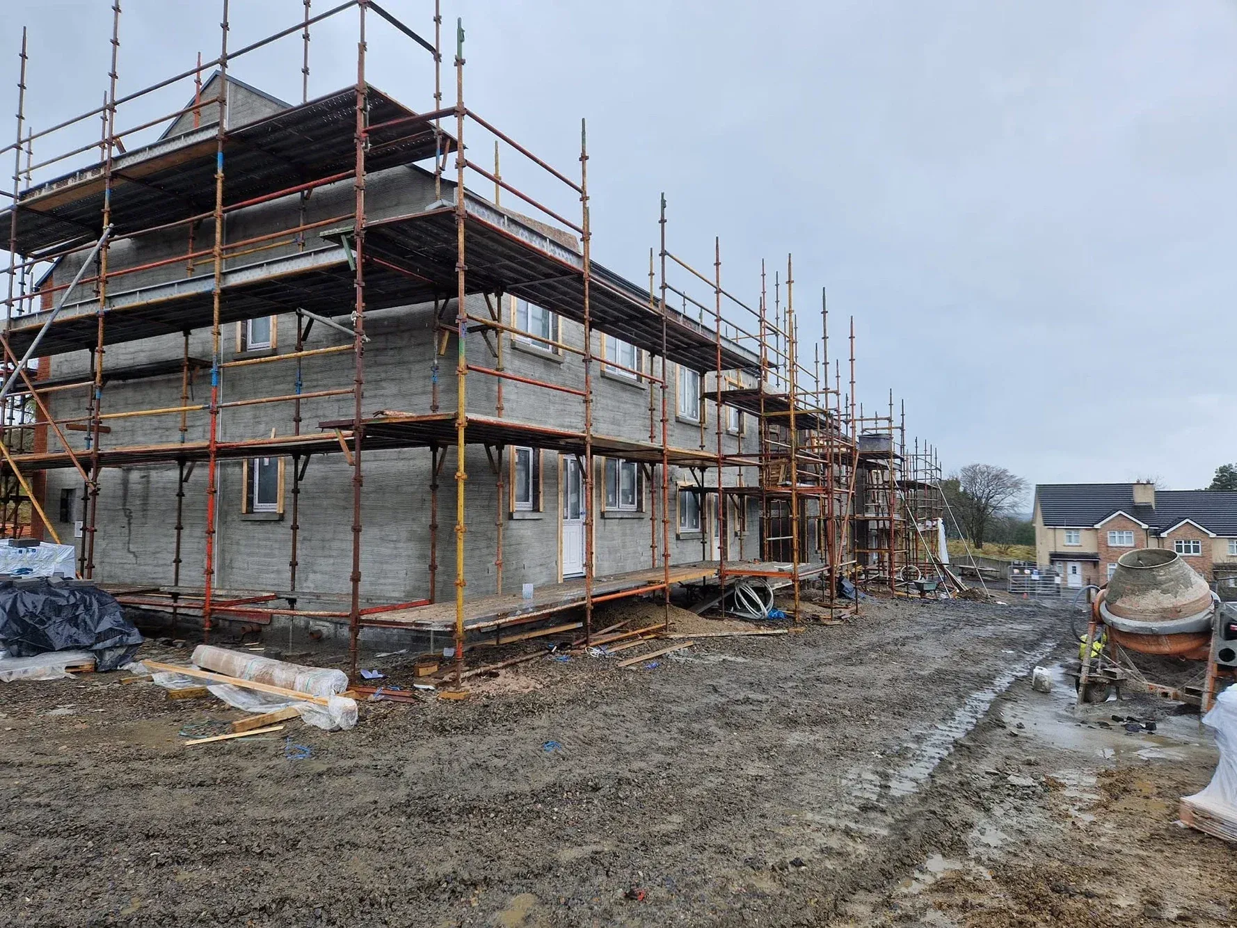 New Build Render & Dash Finish, before