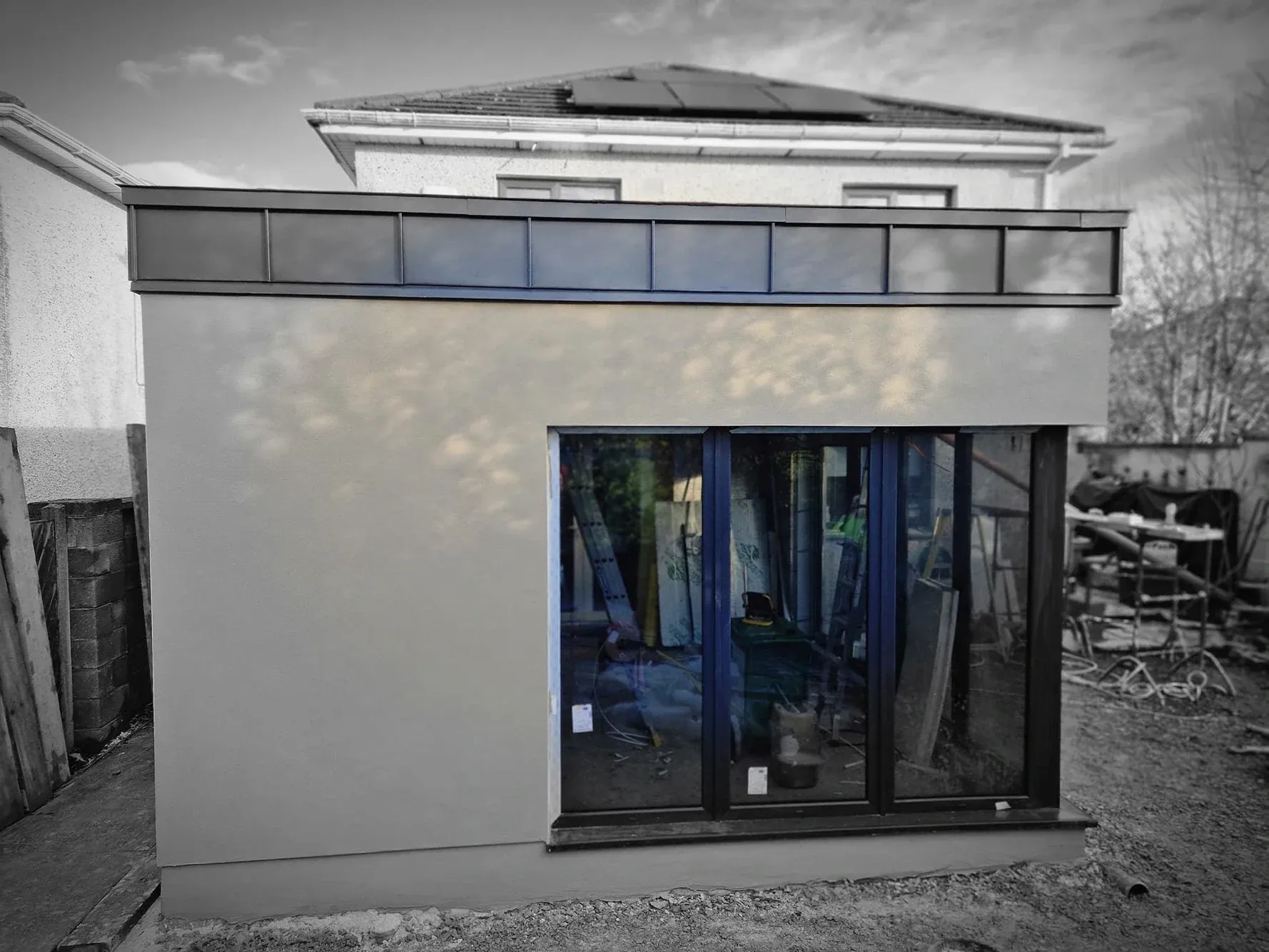 Contemporary Rear Extension, Completed