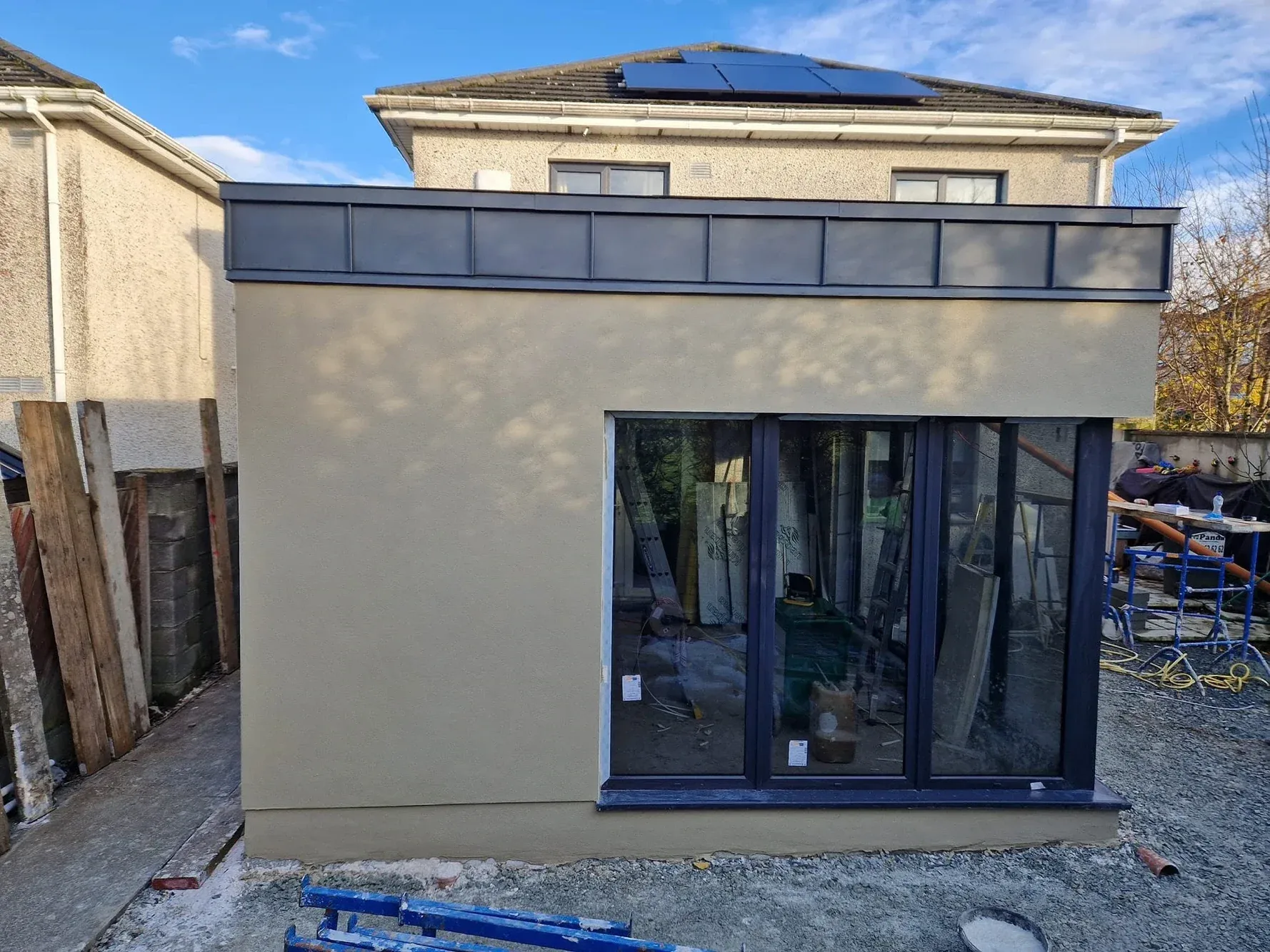 Contemporary Rear Extension, Completed